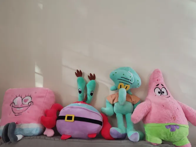 Coleção Bob Esponja Pelúcias