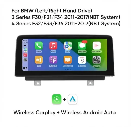 Multimídia bmw séries 3 e 4 sem uso