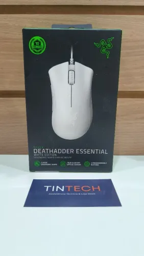 Mouse Gamer Razer DeathAdder Essential White 6400 DPI