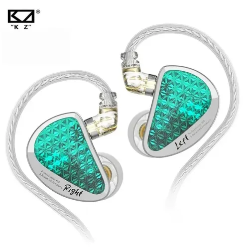 Fone de Ouvido KZ AS16 Pro Original Lacrado Com e Sem Mic PC Gamer Músico Retorno de Palco