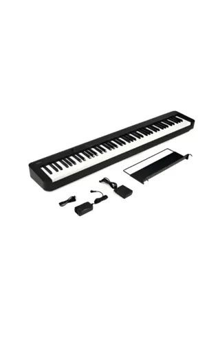 Piano Digital Casio Cdp-s110 88 Teclas Com Pedal E Fonte Voltagem Pilha