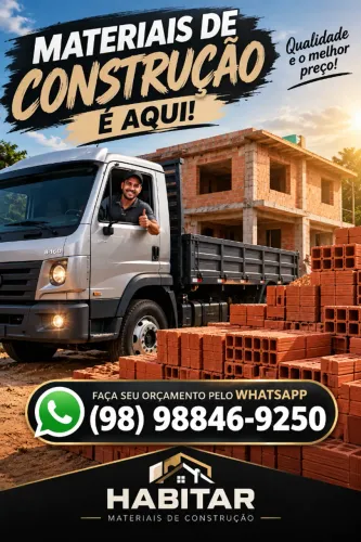 Tijolo e materiais de construção com entrega prática