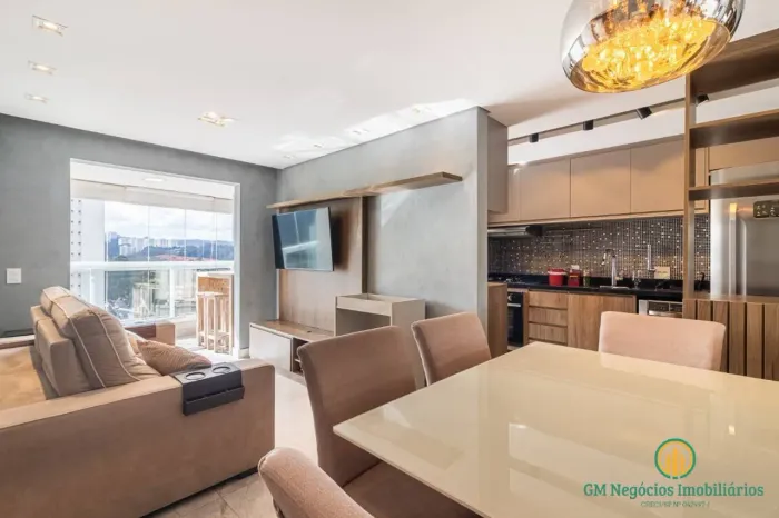 Apartamento com 2 dorms ( 1 suíte ) - Condomínio Glass Alphaville