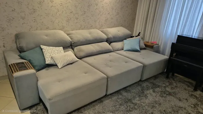 Sofa com caixa 3,2metros