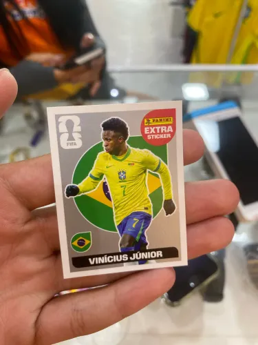 FIGURINHA VINI JR PRATA COPA DO MUNDO 2026