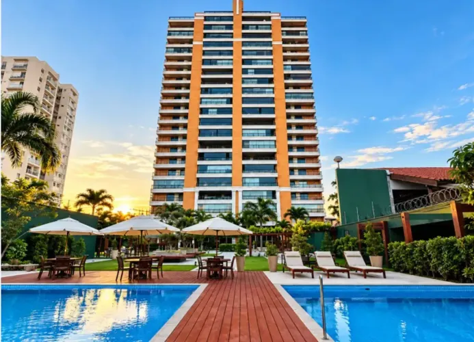 Apto de 168m², 3 suites , 3 vagas de garagem , lazer completo, a uma quadra do shopping Ig