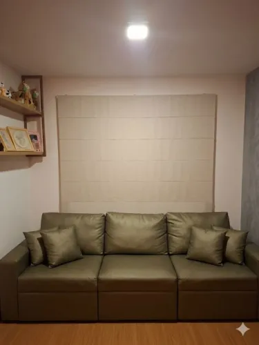 CORTINAS ROMANA BLACKOUT COR BEGE