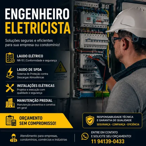Engenheiro Eletricista | Segurança e Qualidade em Serviços Elétricos