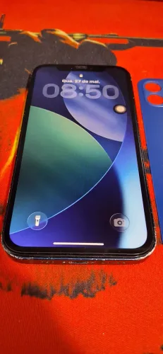 Iphone 12 64GB caiu da moto (tela trocada)