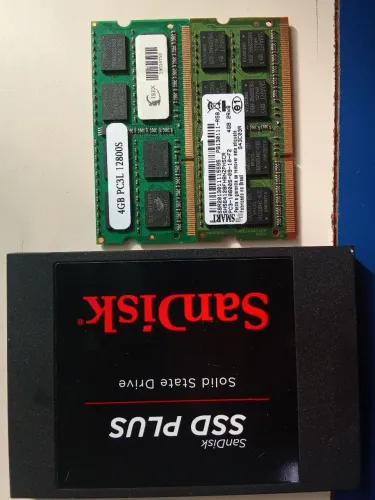 SSD Sata SanDisk 112 GB com Windows 10 e Office / 8GB de memória RAM DDR3/DDR3L