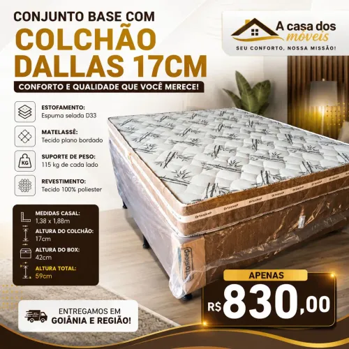 Cama Dallas casal