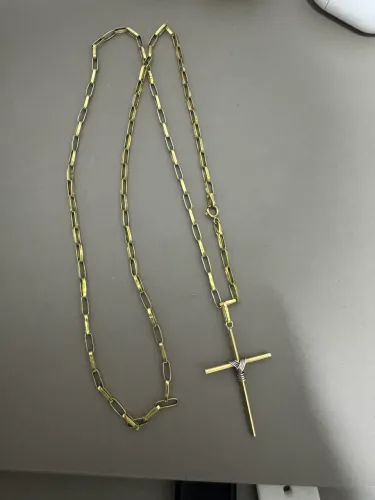 Cordão de ouro masculino