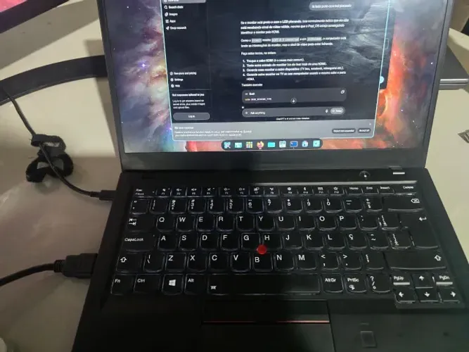 Notebook com Monitor