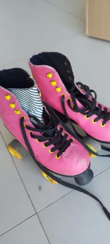 Patins 35/36 rosa
