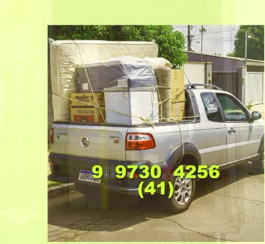 Frete! transporte no Boqueirão, Água Verde, Vila Isabel e mais! preços especiais!