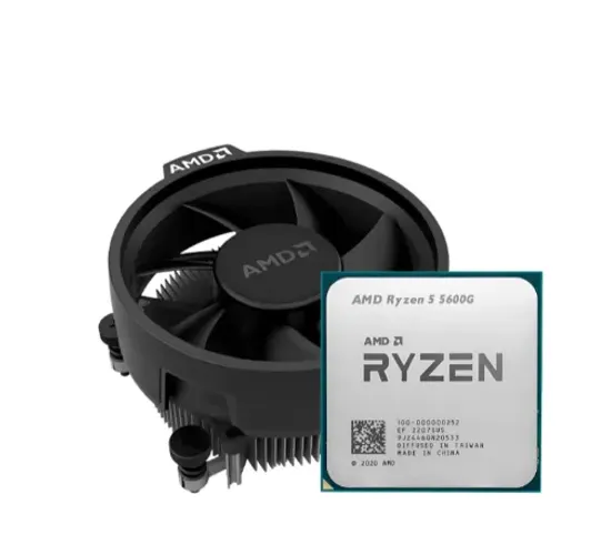 Processador AMD Ryzen 5 5600G 3.90GHZ 6 Núcleos 19MB - Socket AM4 com Cooler