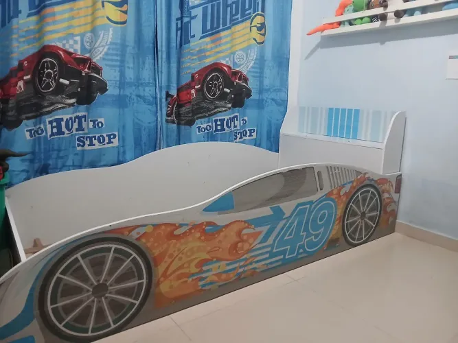 Cama solteiro infantil menino