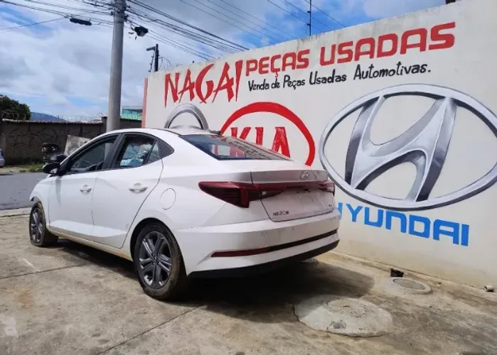 Sucata Hyundai HB20 1.0 3cc 2024 Sedan automatico turbo para retirada de peças