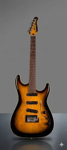 Godin Artisan ST-1 (1997) - Raridade Canadense - Birdseye Maple AAA & Lace Sensor USA