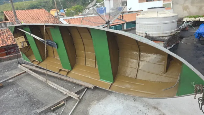 Barco de alumínio 4.50 x 1.00