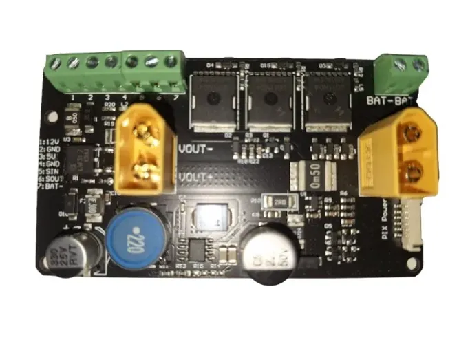 Módulo De Energia PDB Alta Potência Para Pixhawk / Drones e Robos Subaquaticos