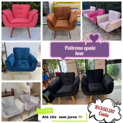 Poltrona opola luxo