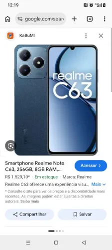 Celular realmi c63