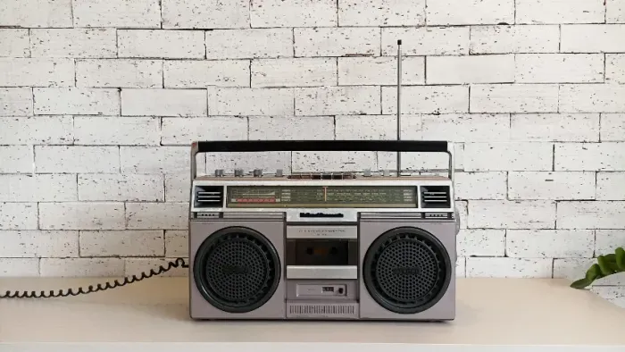 Rádio antigo National Panasonic colecionador