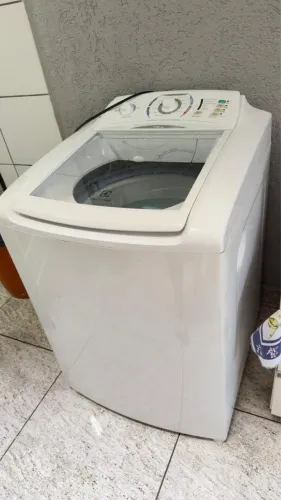 Lavadora de Roupas Electrolux 12 kg Turbo Branca - 110 Volts