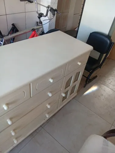 Cômoda MDF 1.20 larg x 0.80 alt x 0.50 prof