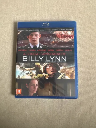 A Longa Caminhada de Billy Lynn Blu-ray Original Lacrado
