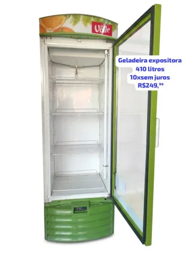 Geladeira expositora vertical