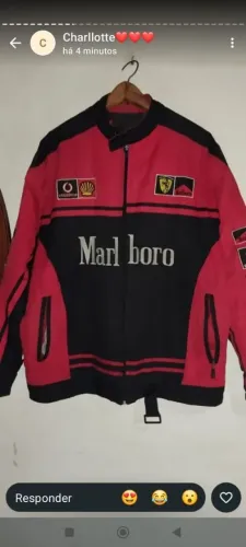 Jaqueta Racer Marlboro 