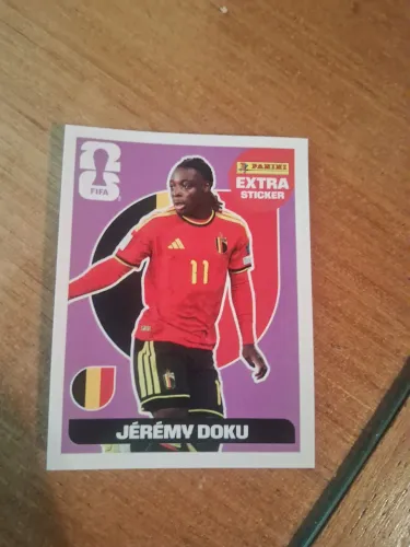 Figurinha Copa 2026 legend Jeremy Doku