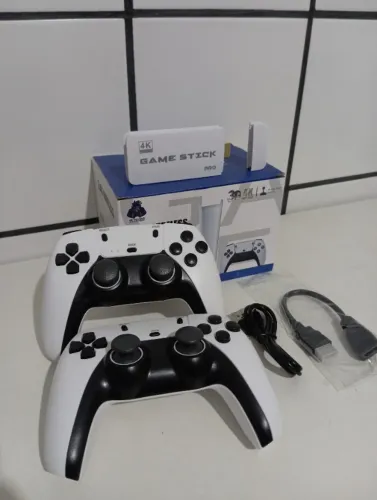 Video Game Com 20Mil Jogos Retrô 02 Controles S Fio Novo Lacrado com Garantia
