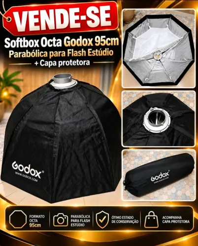 Softbox Octa Godox 95cm Parabólica 