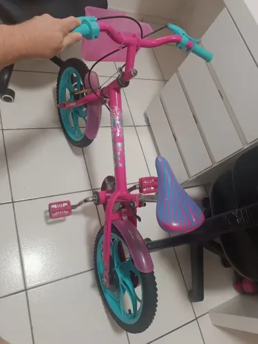 Bicicleta Caloi Barbie Aro 16