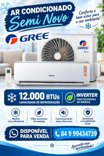 AR CONDICIONADO GREE 12.000