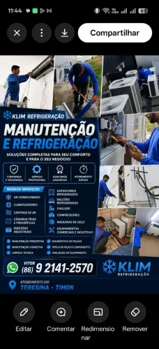Conserto e manutenção de ar condicionado