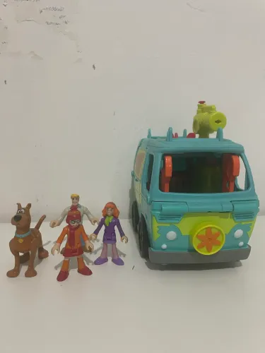 Scooby doo Imaginext conjunto Mystery Machine + figuras colecionáveis