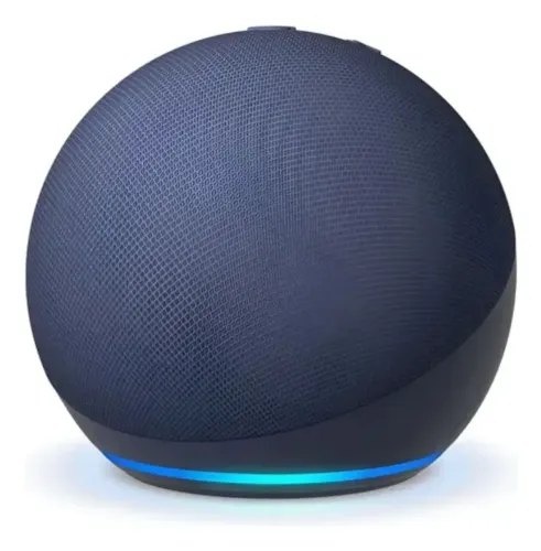 ALEXA ECHO DOT 5ª GERAÇÃO - PRETO E BRANCO