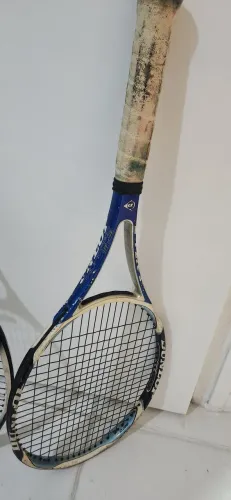 Raquete tenis profissional Wilson e Dunlop