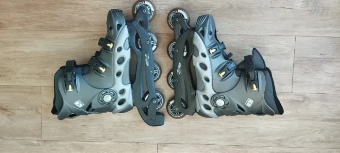 Patins In Line Traxart - Tamanho 40 BR - Pouco Usado