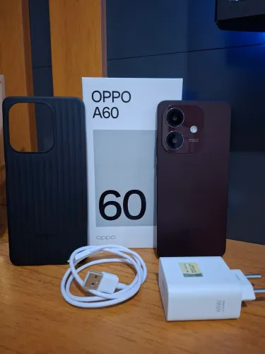 Celular oppo a60 8gb de ram e 256gb amarzenamento