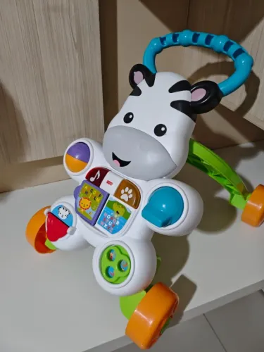 Andador Fisher-Price Zebra de Aprendizagem