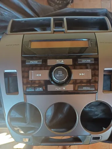 Rádio Honda City 2013 Original com Moldura Original