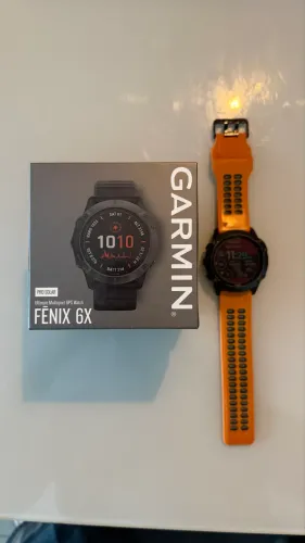 Relógio Garmin Fenix 6x Pro Solar