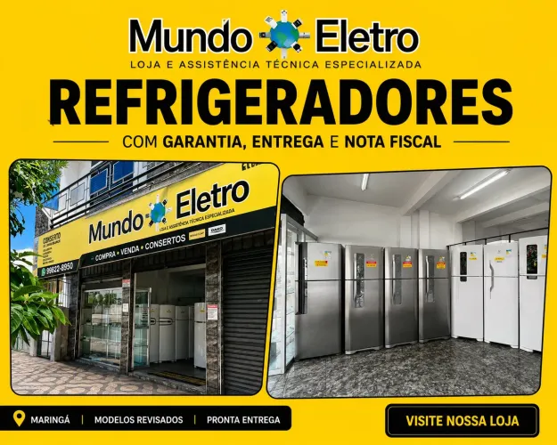 Geladeira COM ENTREGA | COM GARANTIA