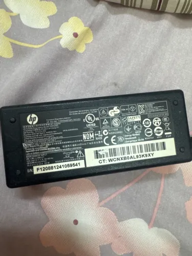Sucata Fonte Carregador HP Original 65w PPP009C (Cabo Para Reparar)