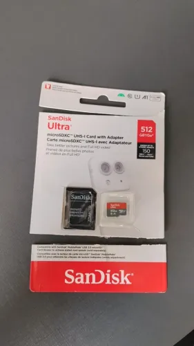 Cartão De Memoria Sandisk Microsd 512gb Ultra Classe 10 150Mb/s Microsdxc Uhs-i
